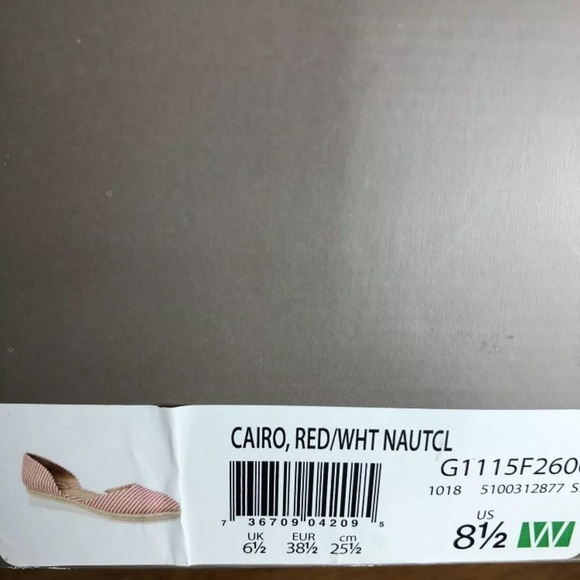 Espadrilles sz 8.5 Wide NIB - Picture 7 of 7